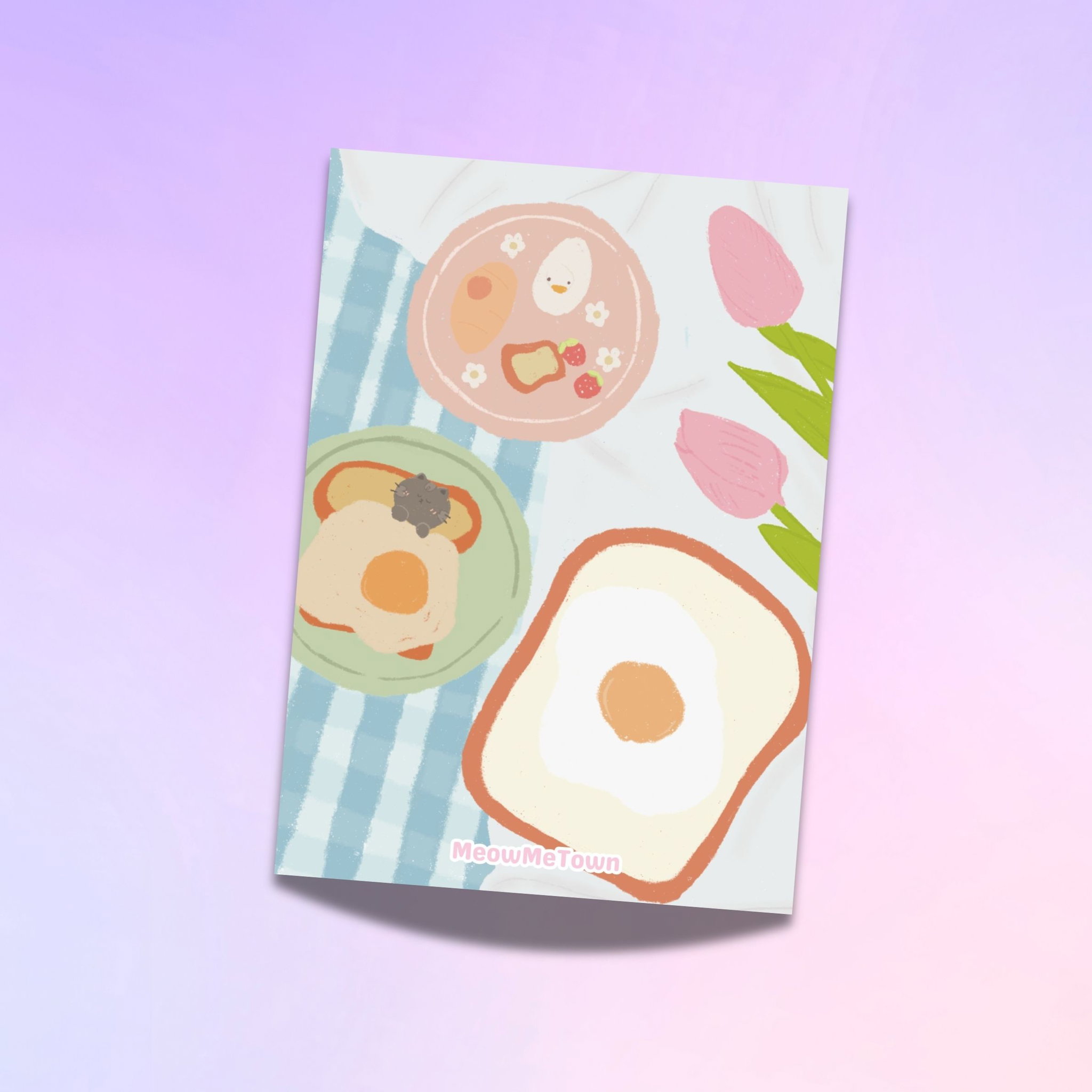 Morning Break Ling Art Print _0