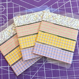 Gingham Pastel Washi Set 