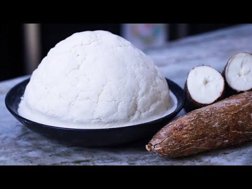 Cassava dough