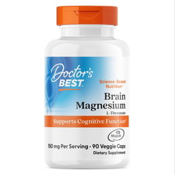 Doctor's Best - Brain Magnesium with Magtein,