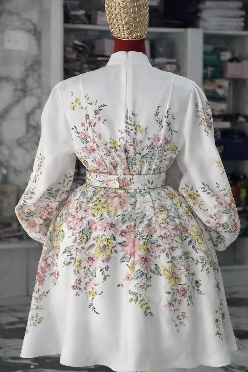 Robe Fleurie Élégance Royale_1