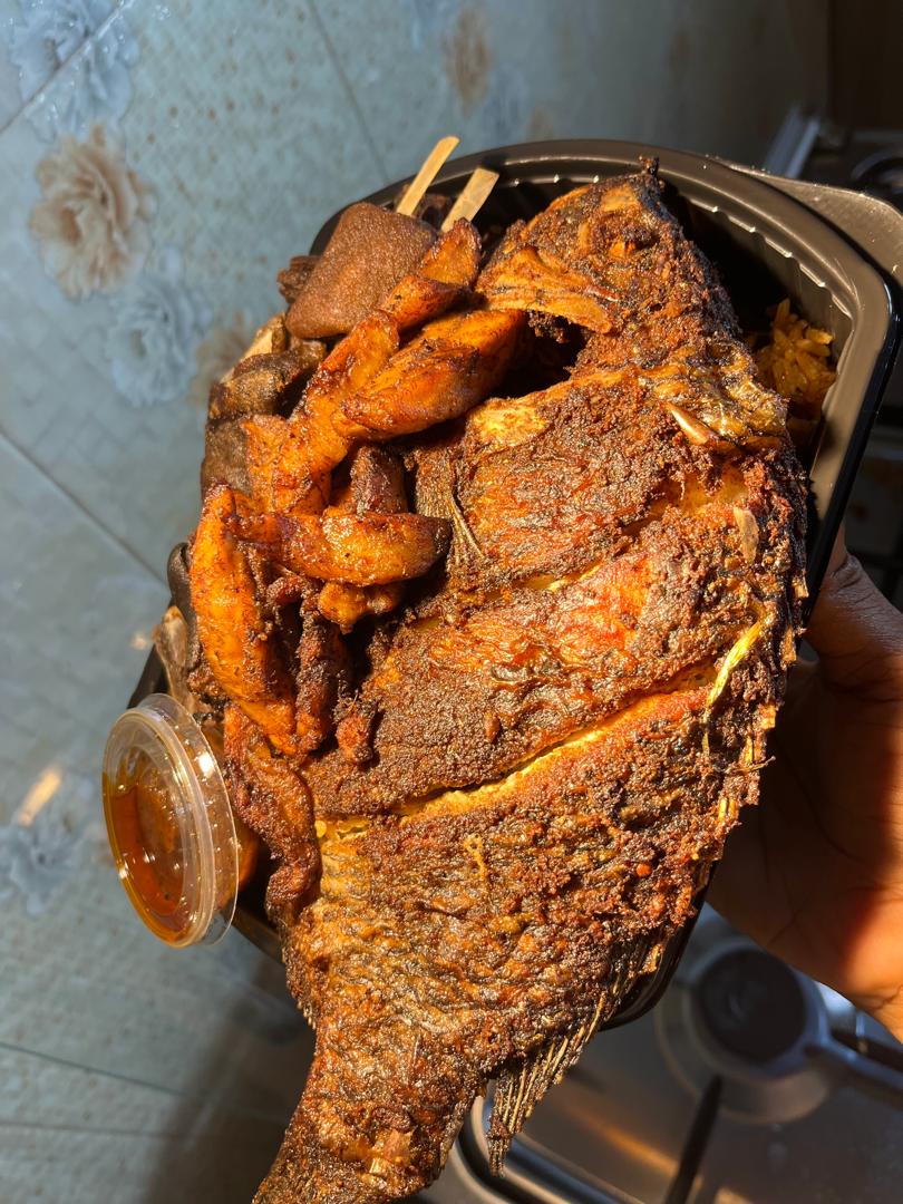 Jollof with Tilapia(Wednesday Only !)_0