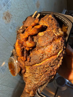 Jollof with Tilapia(Wednesday Only !)