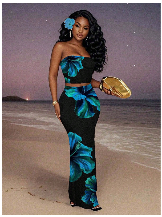 Countryside Tropical Two Piece Set