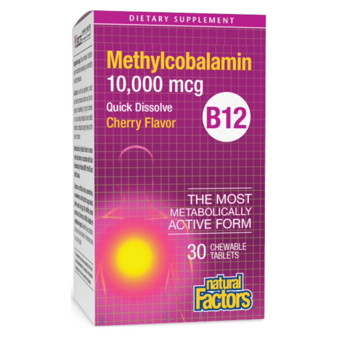 Natural Factors - B12 Methylcobalamin 10,000 mcg