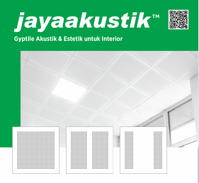 Gypsum Akustik Jayaboard