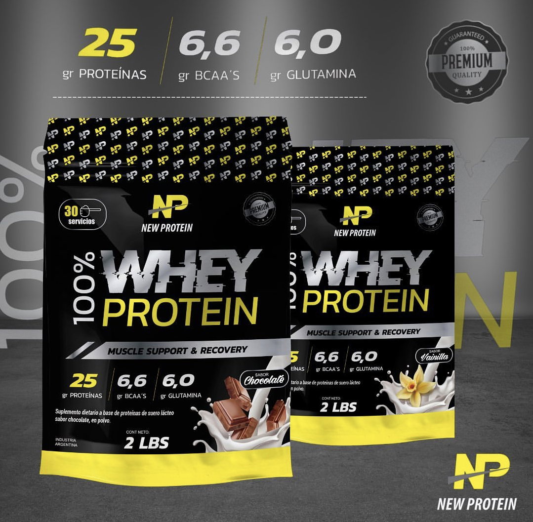 Proteina Whey Protein + Colágeno NEW PROTEIN