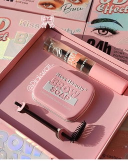 Kit para fijar cejas con efecto laminado 