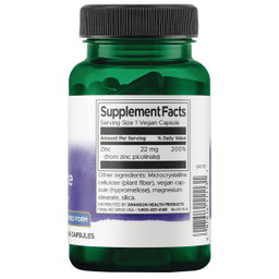 Swanson - Zinc Picolinate - Body Preferred Form