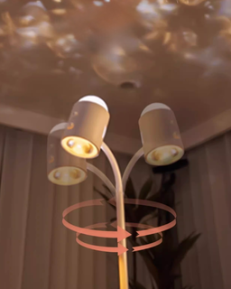 11200016 - WATER PATTERN FLOOR LAMP