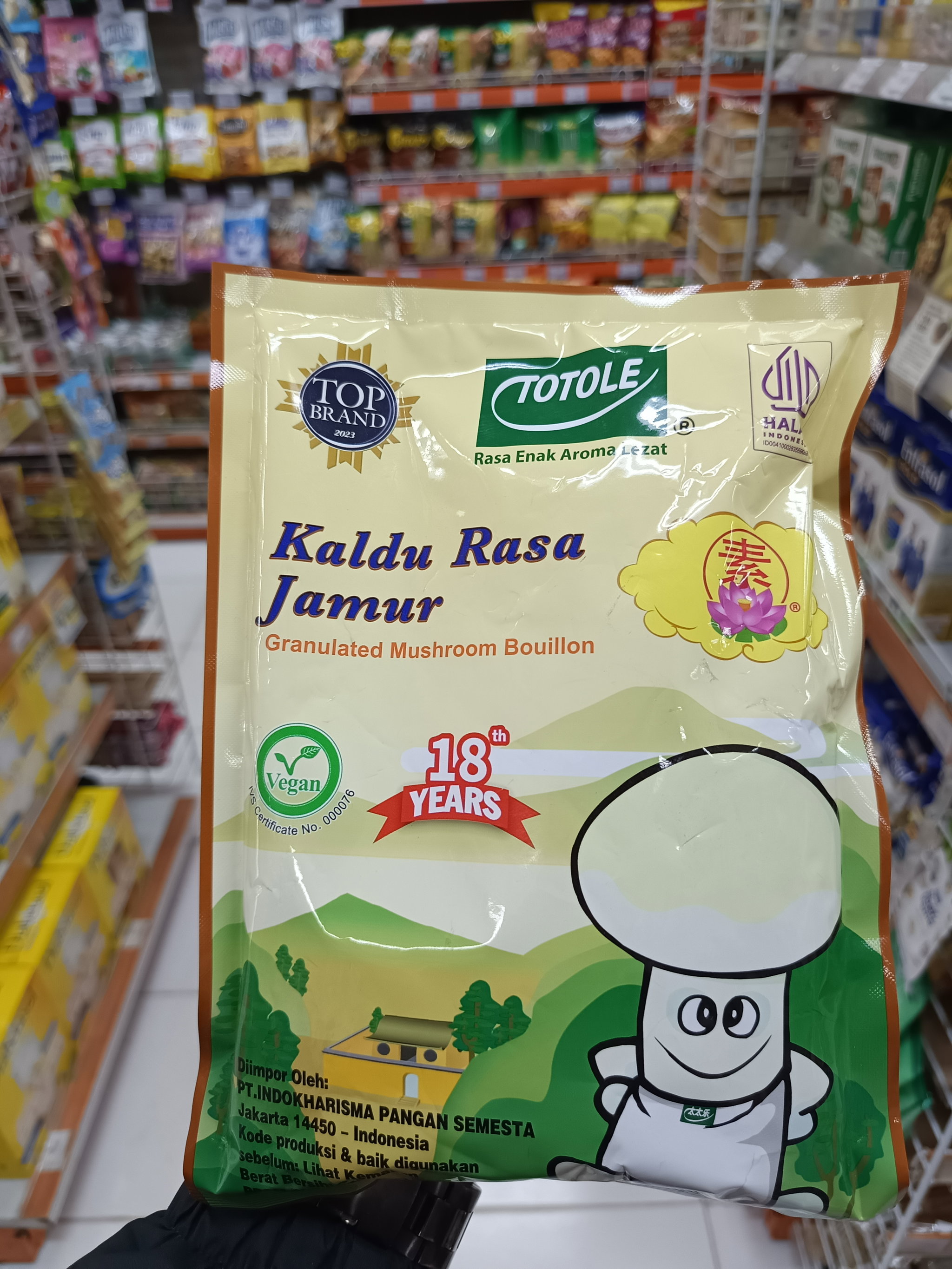 TOTOLE KALDU JAMUR 400GR/20_0