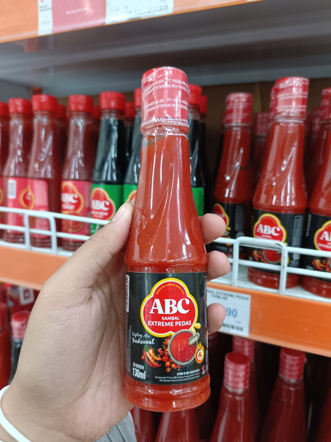 ABC SAMBAL EXTREME PEDAS 135ML/48