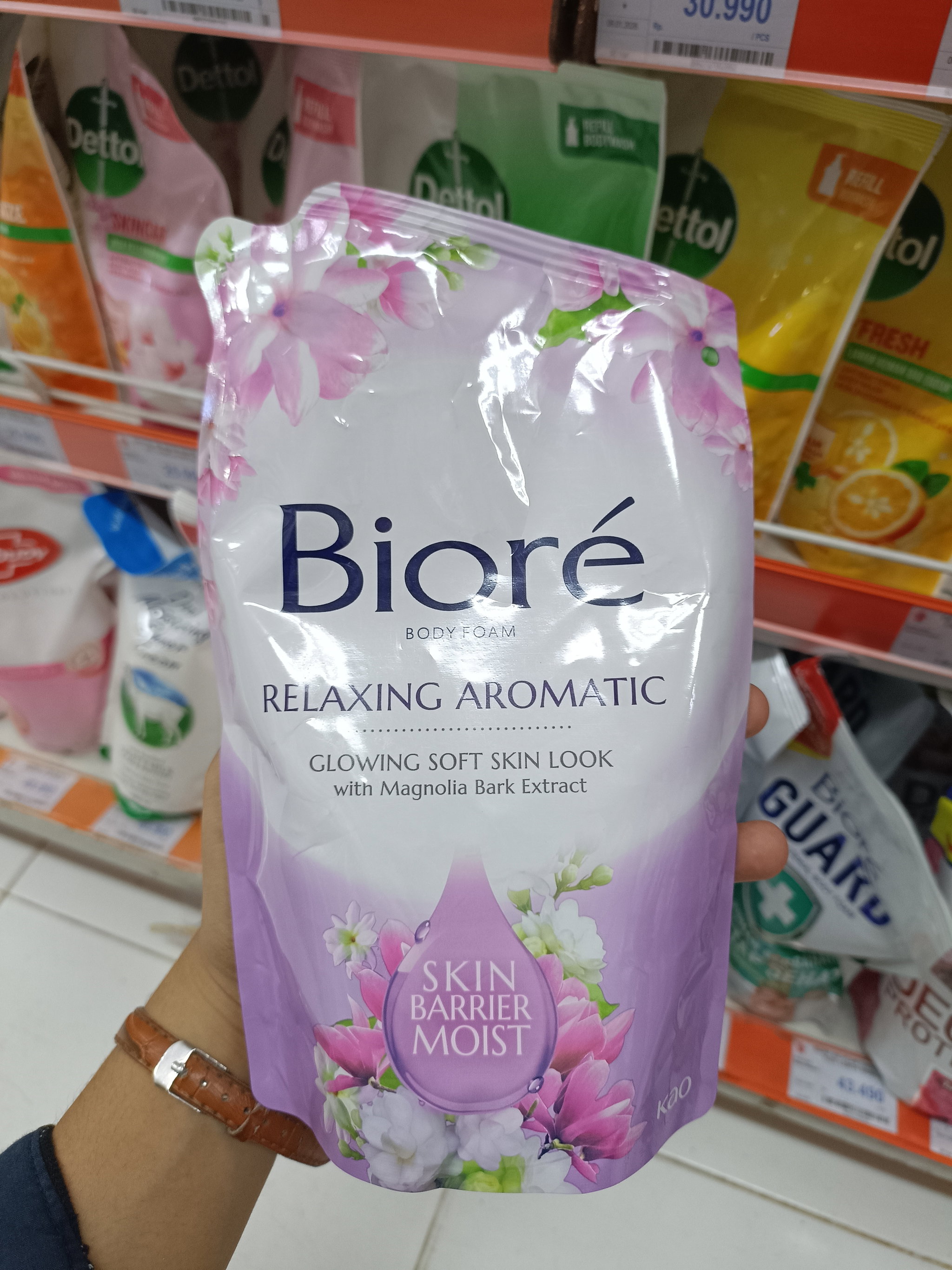 BIORE BD FOAM RELAXING AROMATIC RFL 400ML/12_0