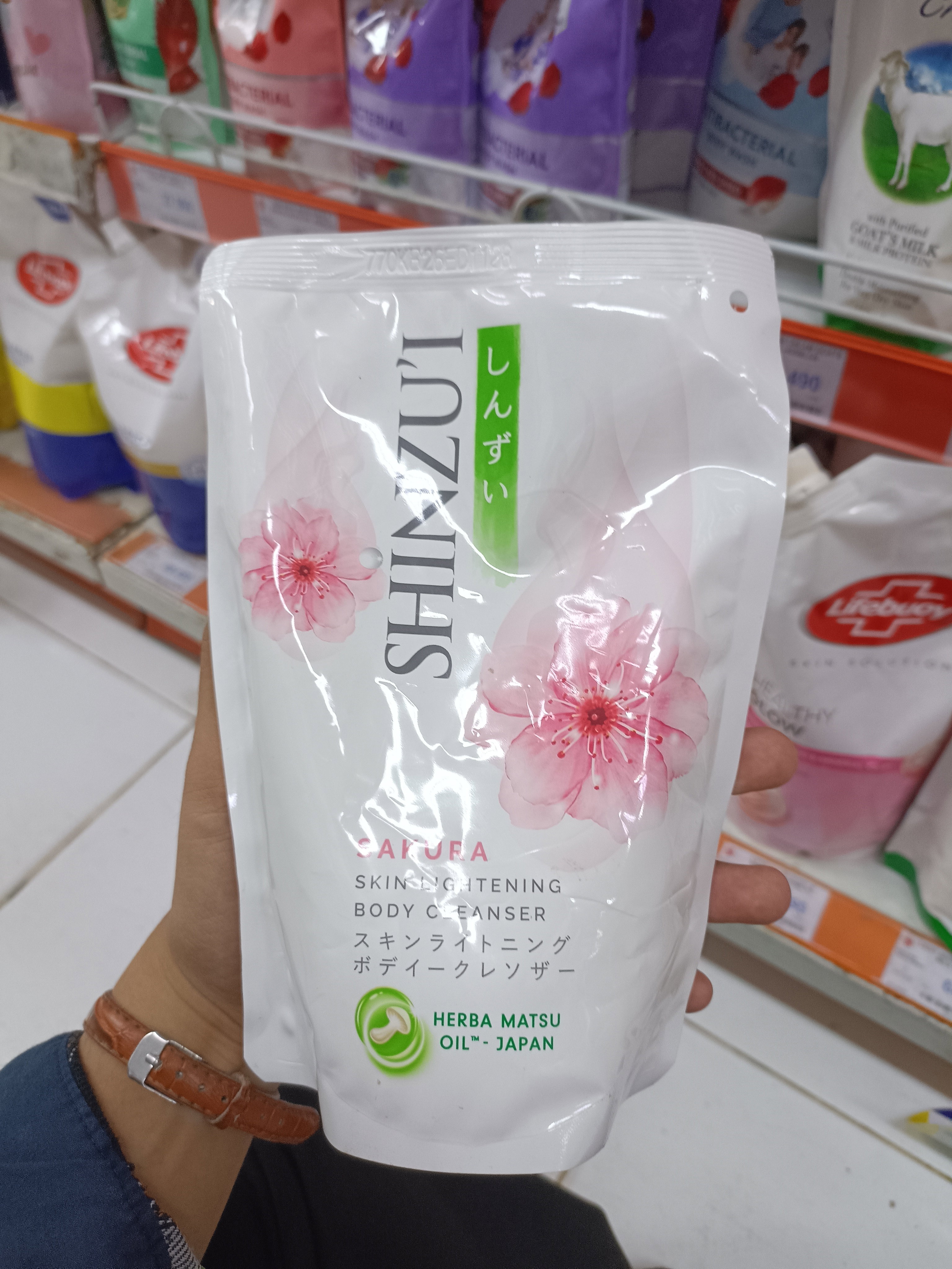 SHINZUI BD CLEAN SAKURA RFL 400ML/24