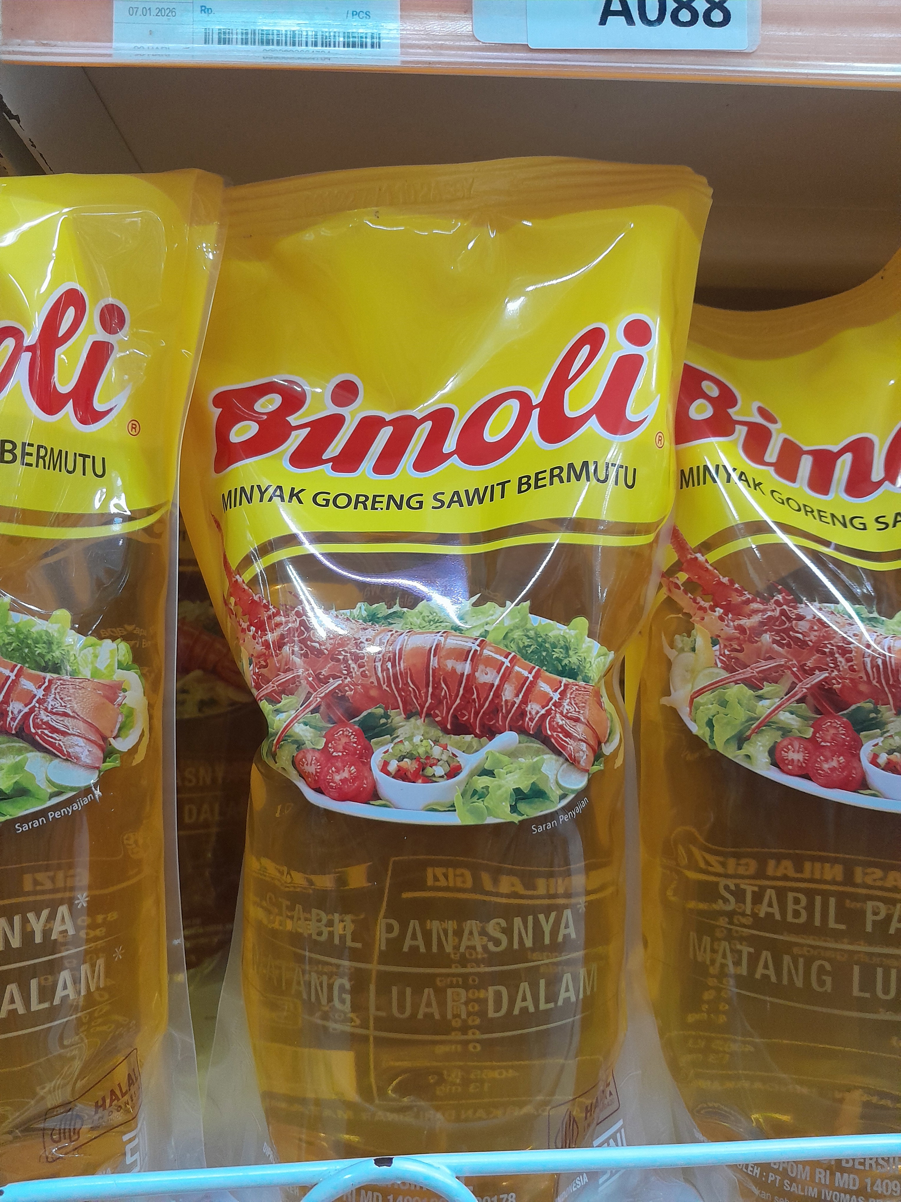 BIMOLI MINYAK GORENG REFIL 1LTR/12