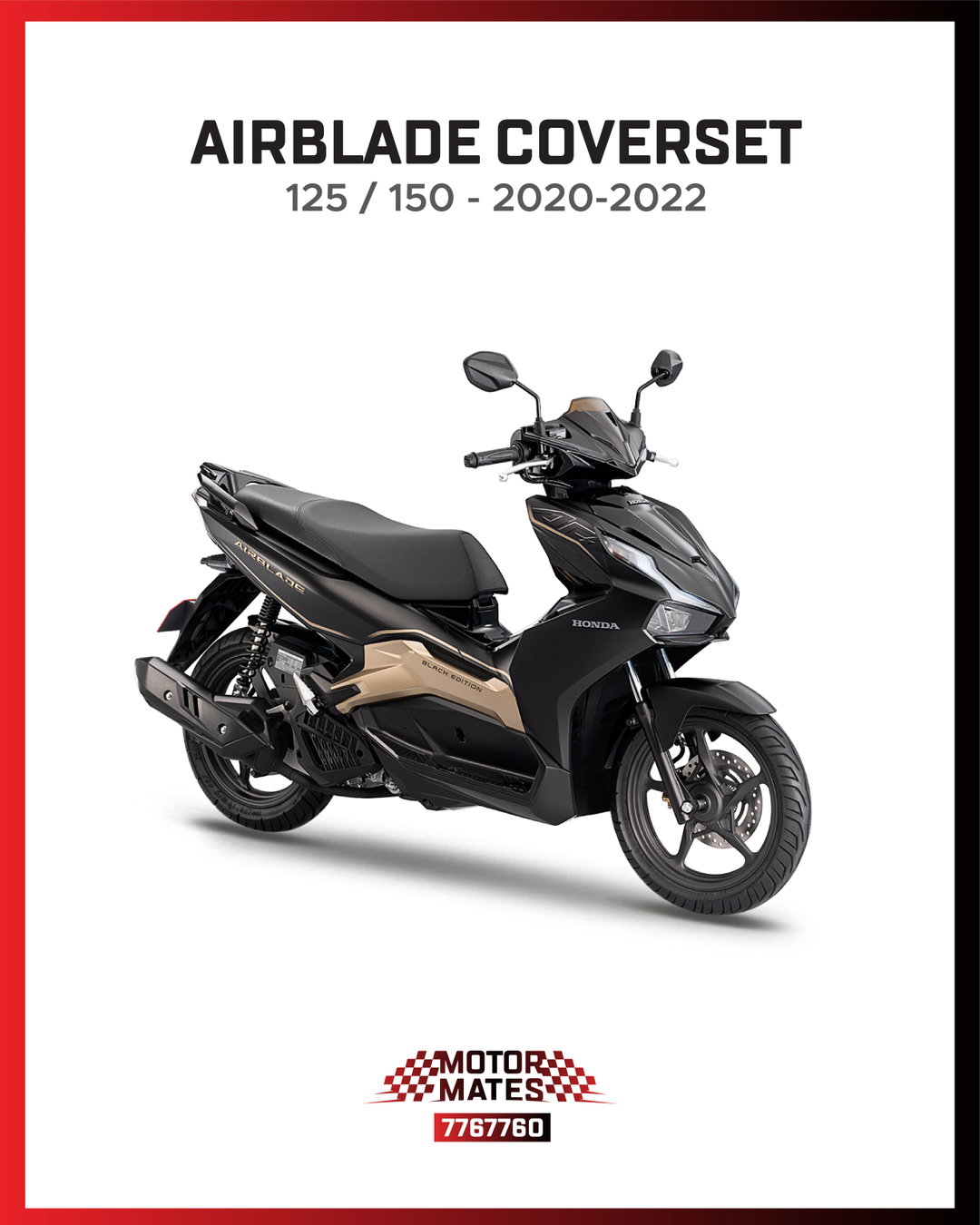 Airblade 125 / 150 - 2020-2022 Coverset
