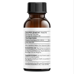 Thorne - Vitamin D Liquid