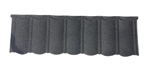 Dura Safe Metal Light Grey Stone Coated Shingle _0