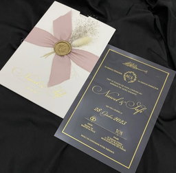 Invitations en Acrylique