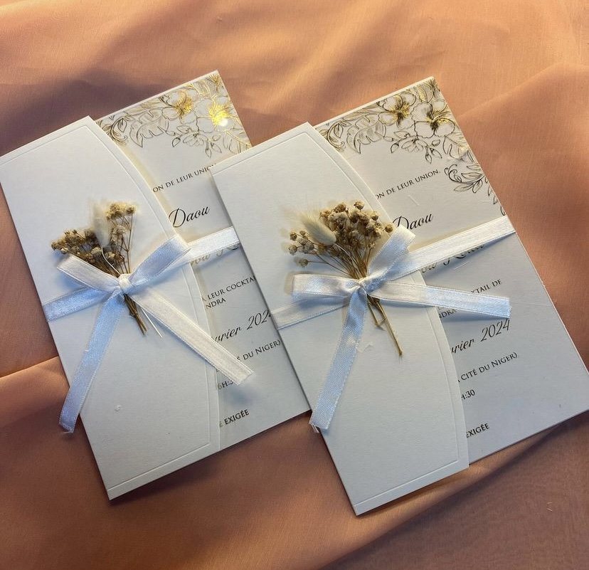 Invitations en Acrylique   