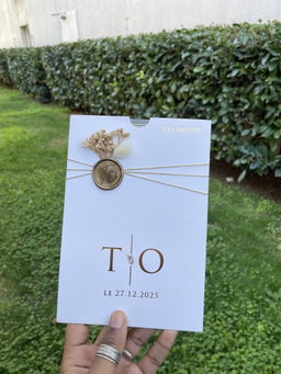 Invitations en Acrylique 