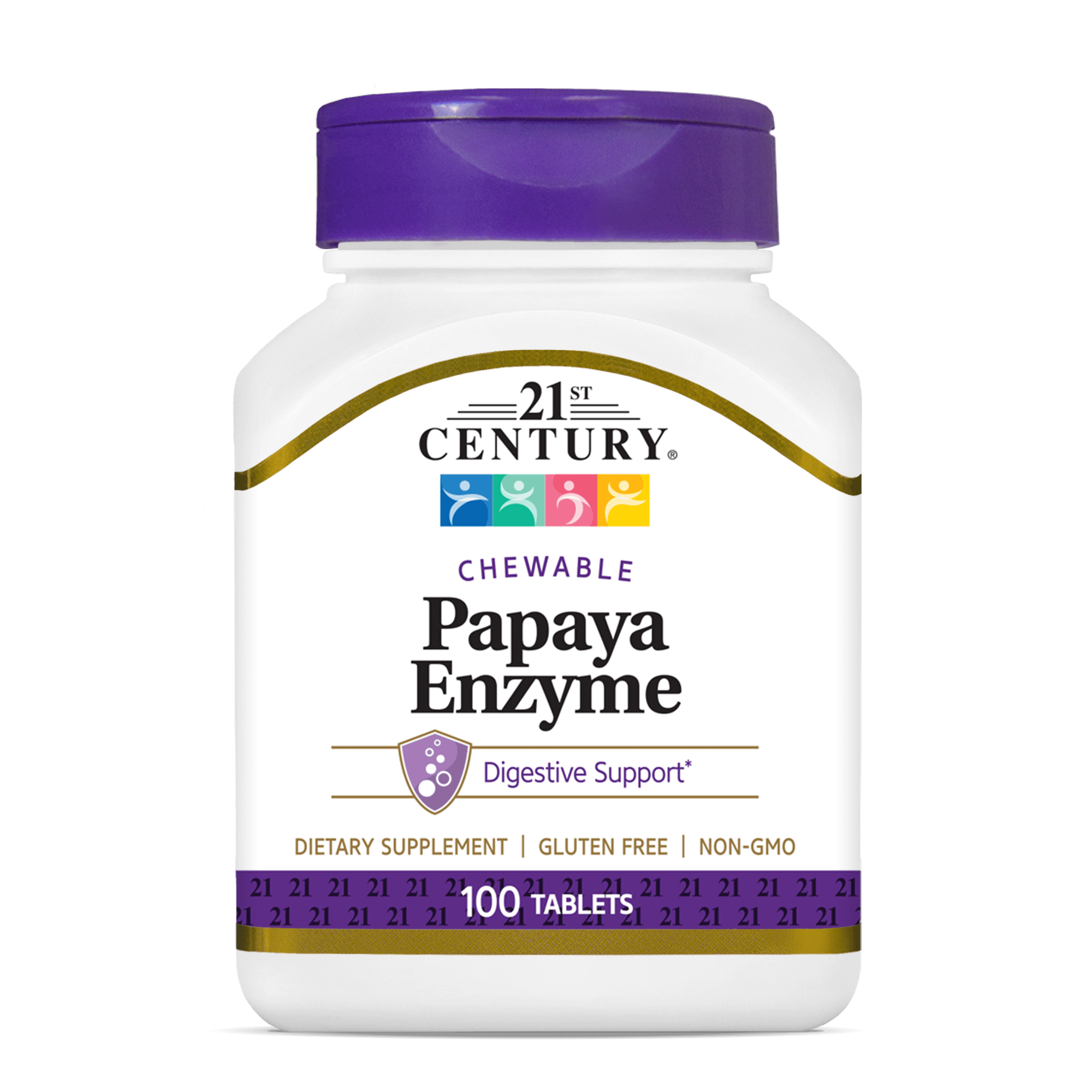 21 Century - Papaya Enzyme Chewables_0