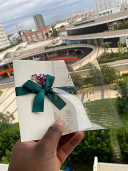 Invitations en Acrylique