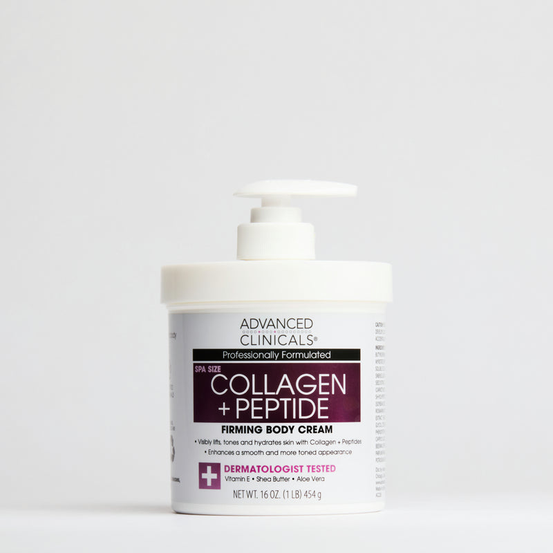 Advanced Clinicals - Collagen + Peptide Body Cream_0