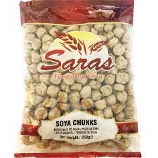 Saras Soya Chunks 250g_0