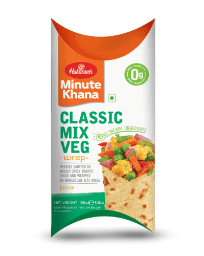 Haldiram Wrap Mix Veg 156g
