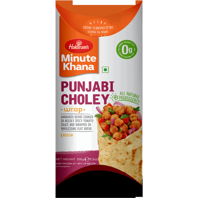 Haldiram Wrap Punjabi Chholey 156g