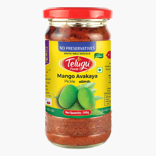 Telugu Foods Mango Avakaya Pickle 300g
