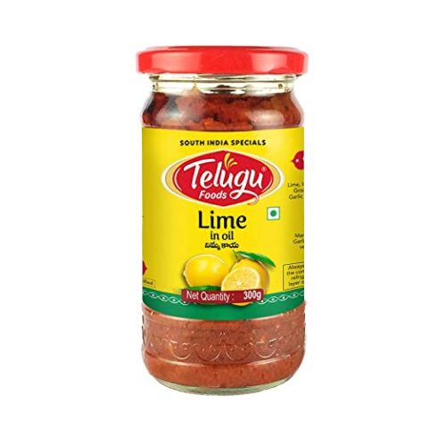Telugu Foods Lime in oil Pickle 300g