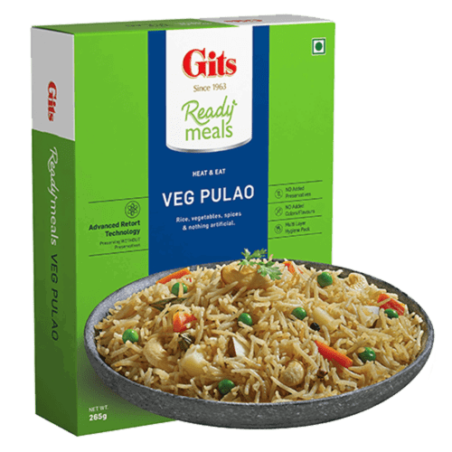 Gits RTE Veg Pulao 265g