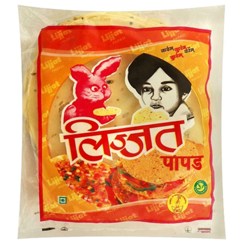Lijat Garlic Papad 200g