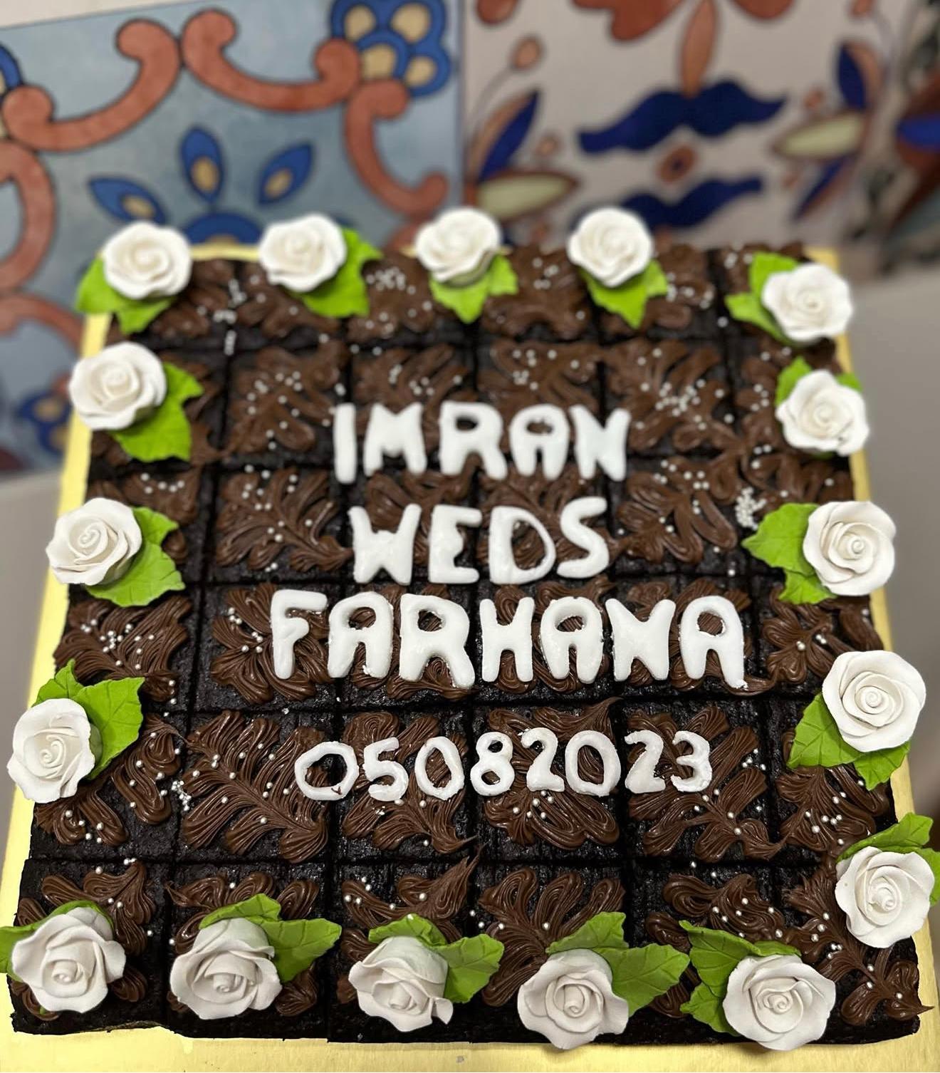 Customized Celebratory Brownies (10 Inches)