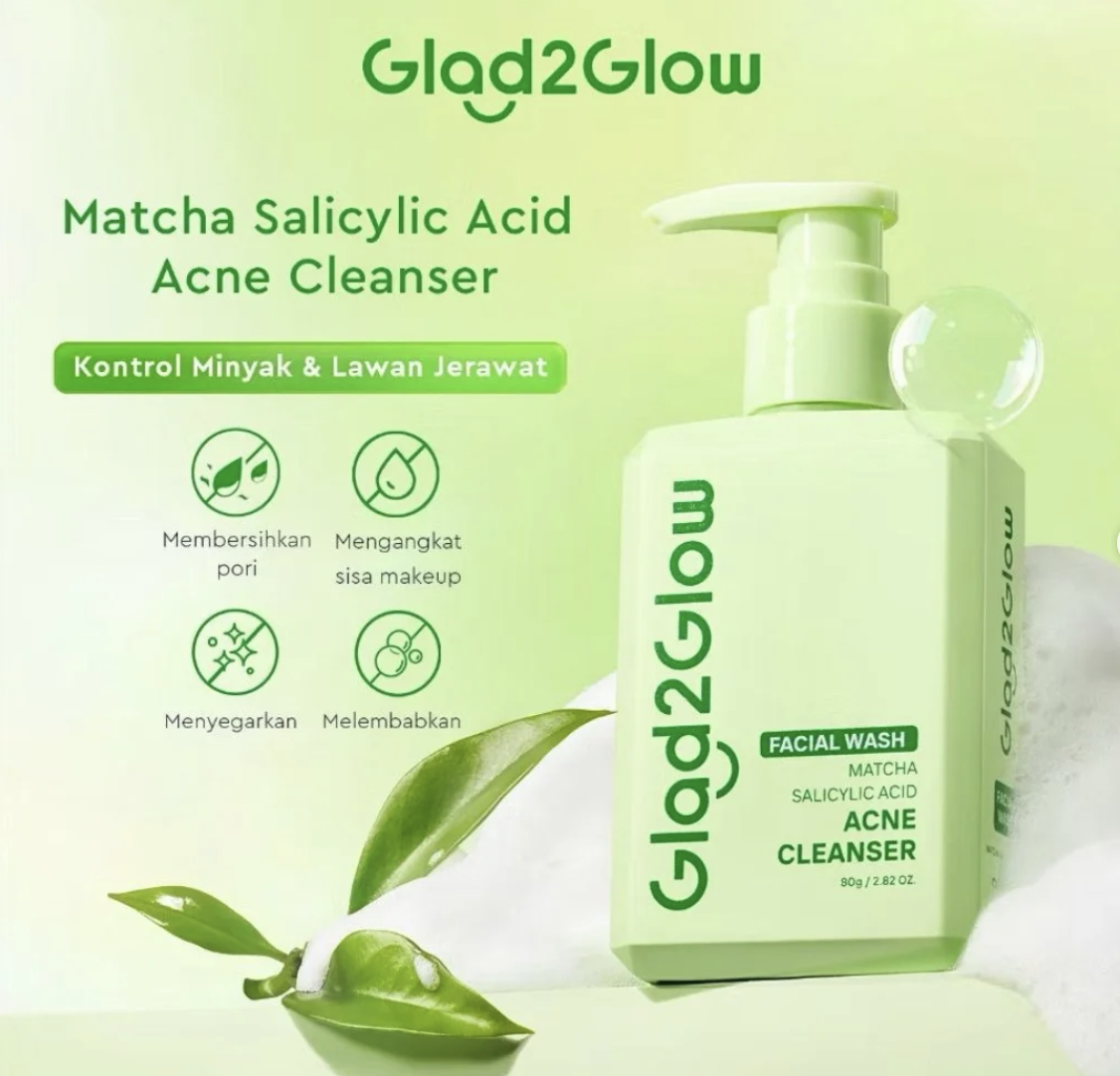 Glad2glow Matcha Cleanser_0
