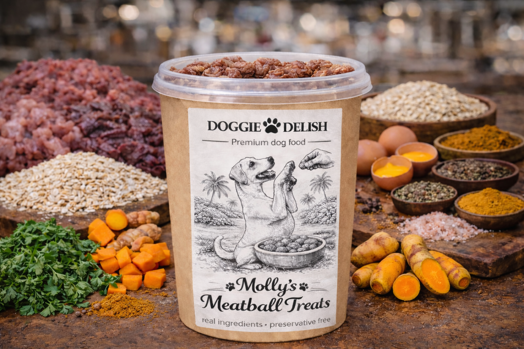 Molly's Lamb & Beef Meatball Treats/Toppers 350g