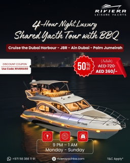 4-Hour Night Luxury Yacht with BBQ