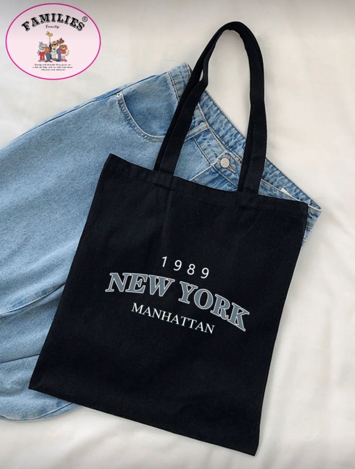 New YorK Totebag (Black)_0