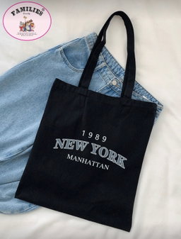 New YorK Totebag (Black)
