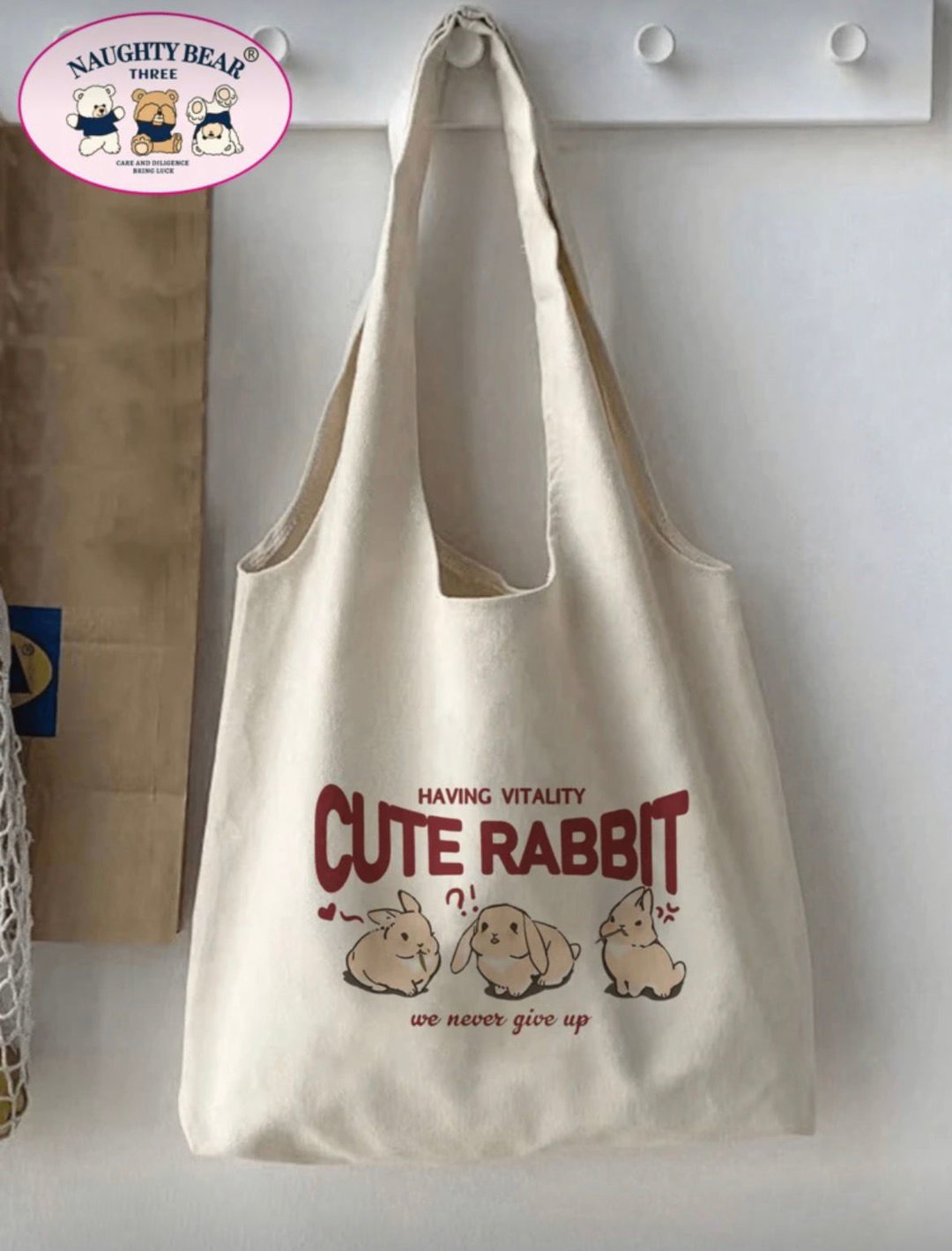 Cute Rabbit Totebag