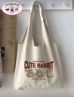 Cute Rabbit Totebag