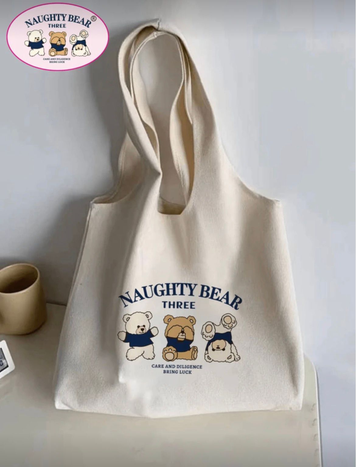 Naughty Bears Totebag_0