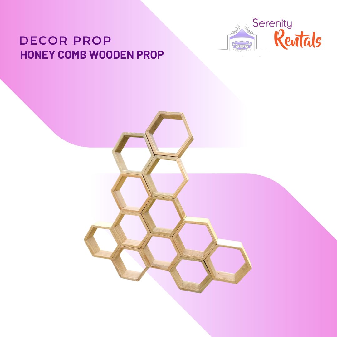 Honeycomb Wooden Prop