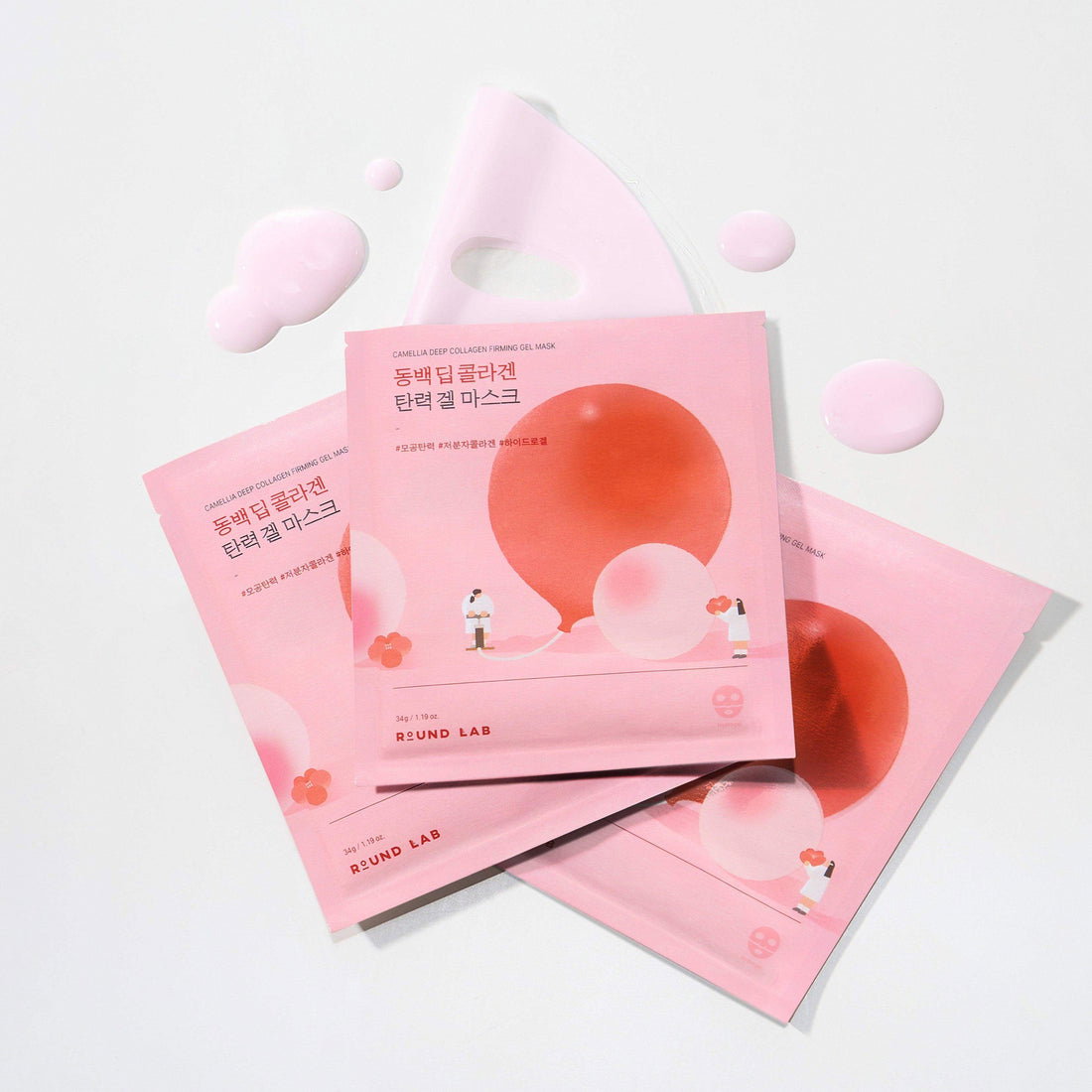 ROUND LAB Camellia Deep Collagen Gel Mask_1