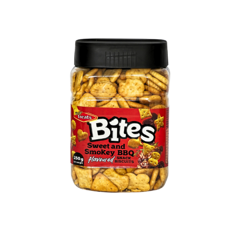 TT BITES SWEET & SMOKEY BBQ TUBS 12X250GR_0