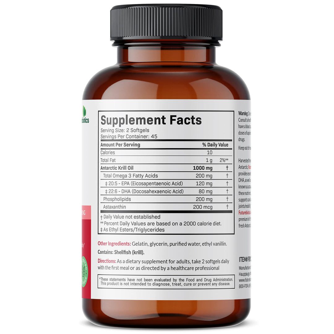Futurebiotics - Antarctic Krill Oil 1000 MG with Astaxanthin_1
