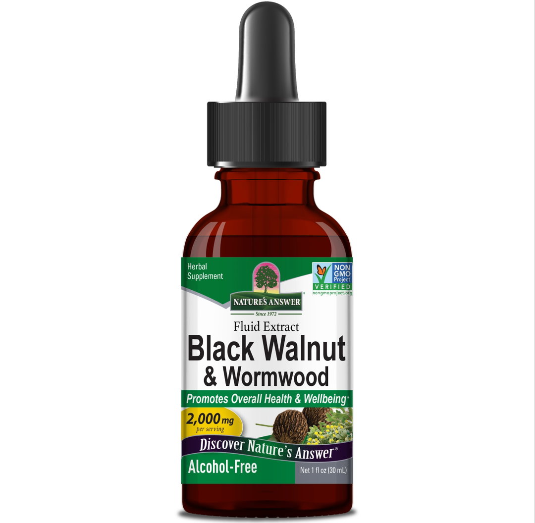 Nature's Answer - Black Walnut & Wormwood Liquid Extract