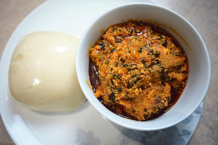 Egusi & Poundo Yam